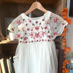 Zara Girls collection hand beaded dress - sz 6